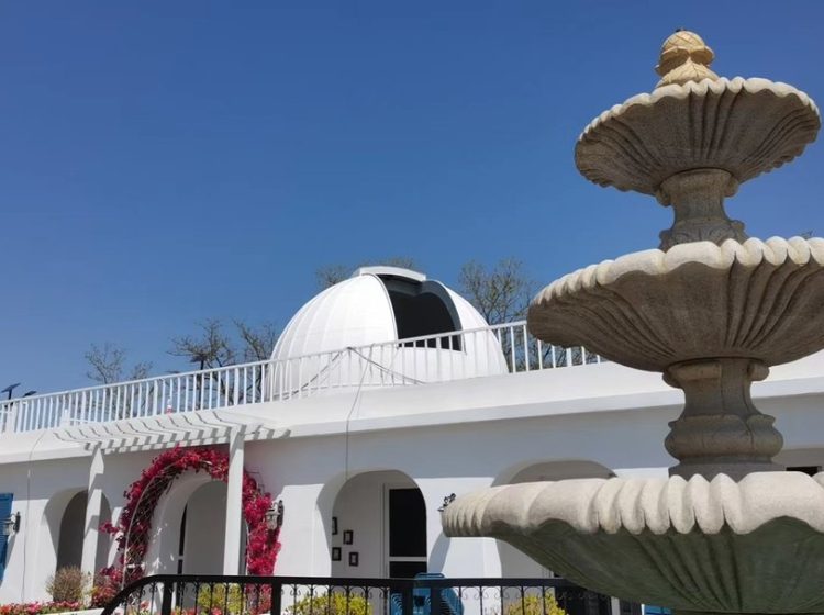 七星台研学基地天文台项目现场照片